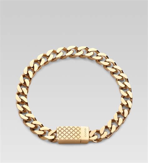 mens gucci bracelet leather|gucci bracelet gold men's.